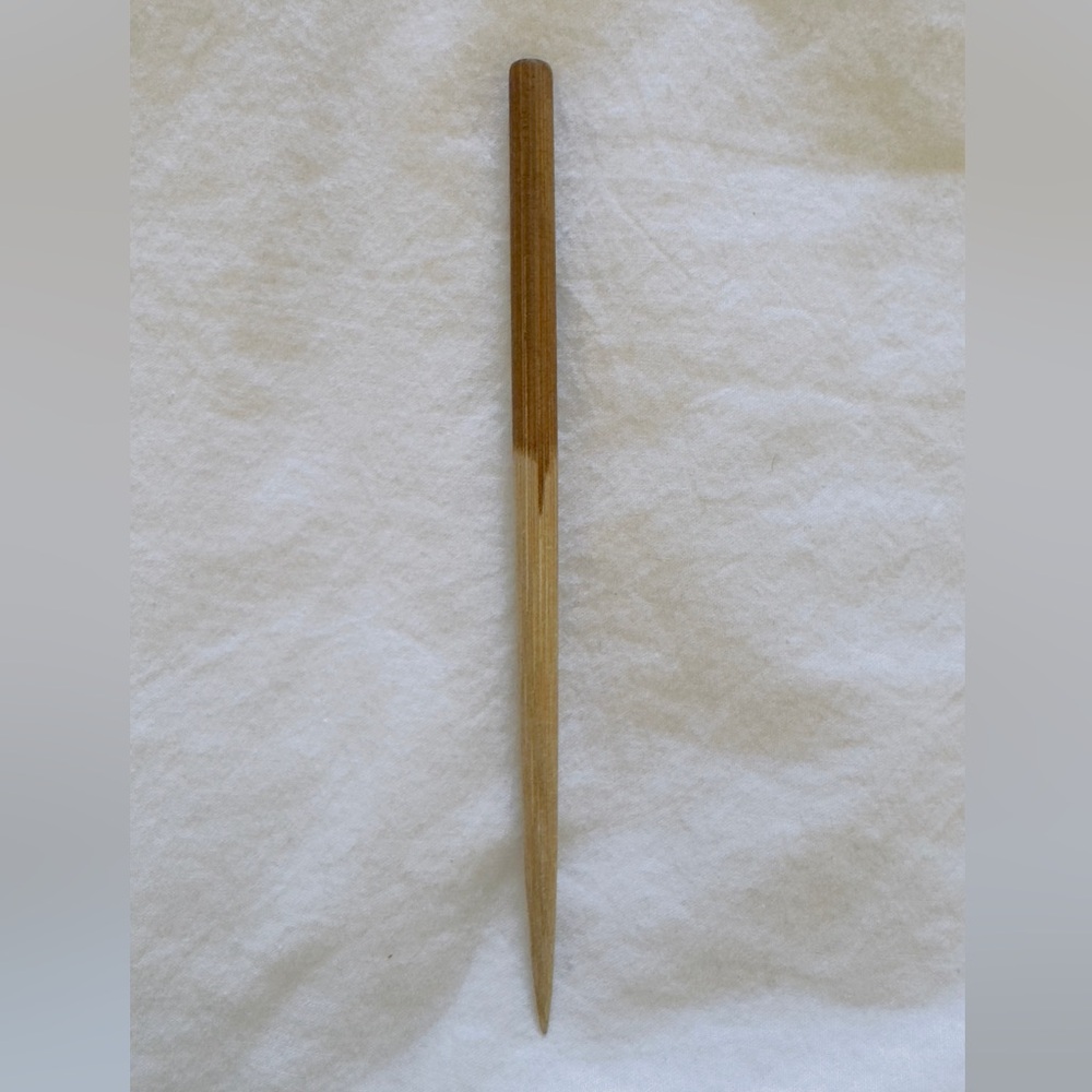 Brand new hand made Wooden bohemian hair fork you cannot miss - Picture 3 of 4